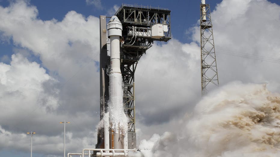 Starliner at Cape Canaveral during launch